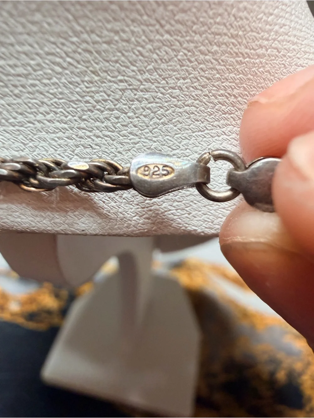 Vintage Sterling Silver Italy necklace